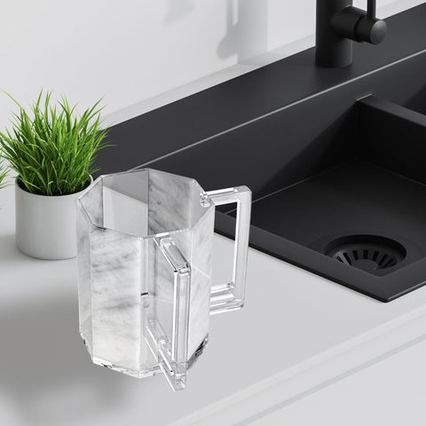 Lucite Washing Cup- Hexagon