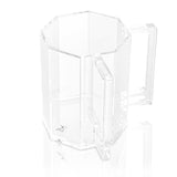 Lucite Washing Cup- Hexagon
