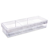 Lucite Divider Sectional Tray (3 Medium)