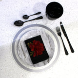 Lucite Chargers - Clear (4)